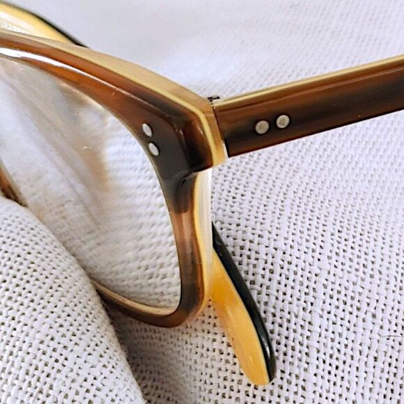 Oliver Peoples Ashton OV5224 1281 Rim Eyeglasses Brown Tortoise Frames & Case - Picture 9 of 14